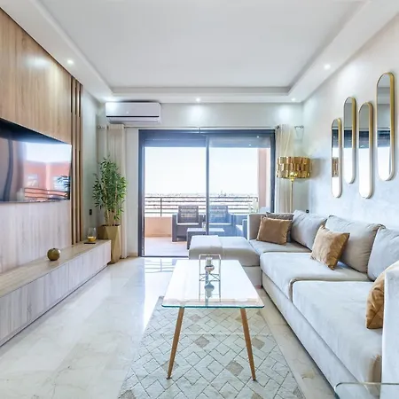New! Superbe appartement à Majorelle,terrace,IPTV. Marrakesh Extérieur photo