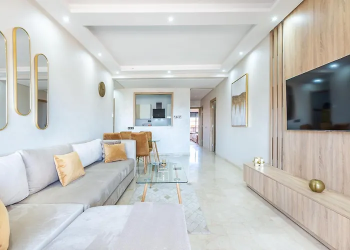 New! Superbe appartement à Majorelle,terrace,IPTV.